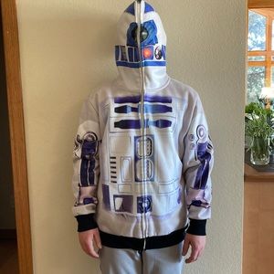 Star Wars C-3PO full zip up hoodie